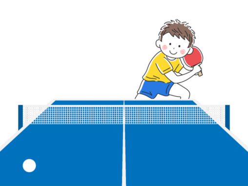 卓球台 イラストセンター