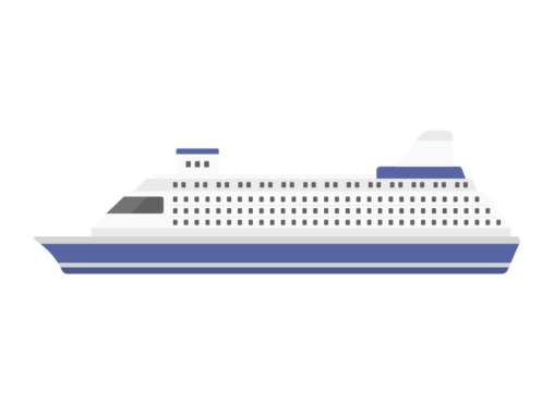 豪華客船 イラストセンター