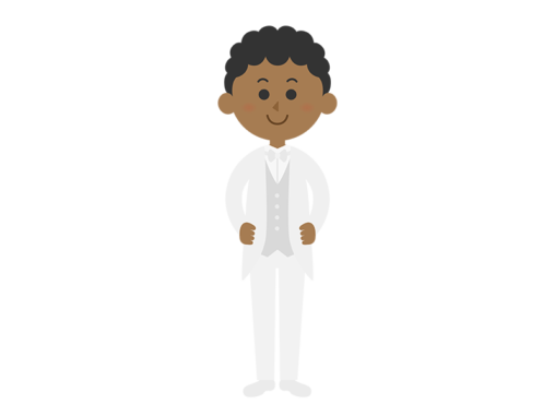 タキシード イラストセンター