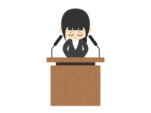 頭を下げる イラストセンター