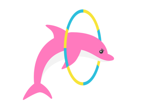 イルカ イラストセンター