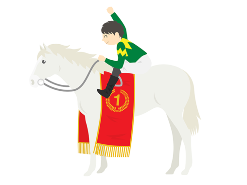 勝利 イラストセンター