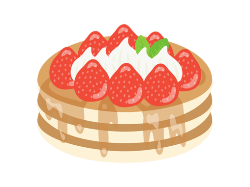 ホットケーキ イラストセンター