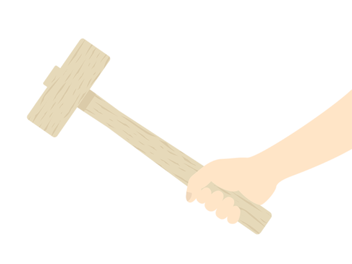 トンカチ イラストセンター