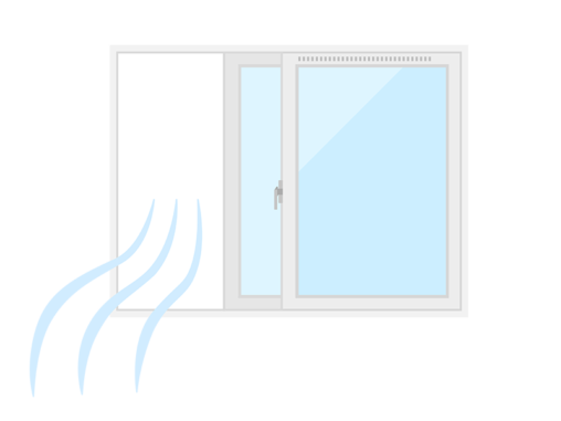 換気 イラストセンター