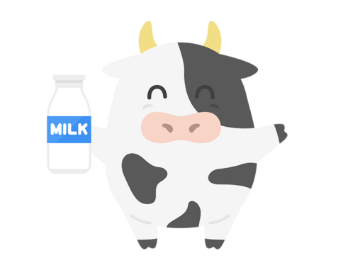 ビン牛乳 イラストセンター