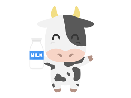 牛乳 イラストセンター