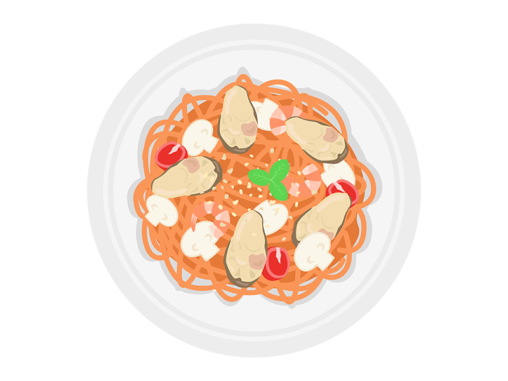 洋食 イラストセンター