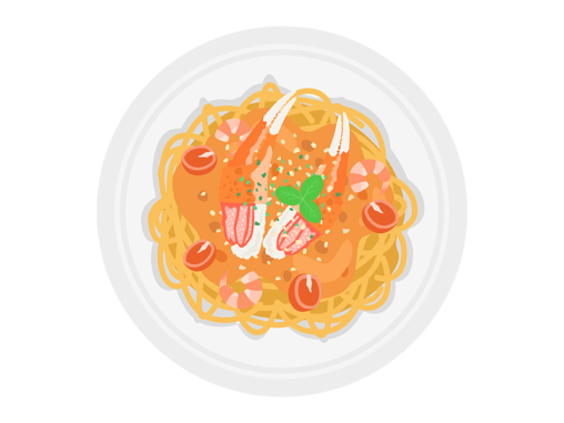麺 イラストセンター