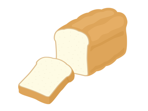 食パン イラストセンター