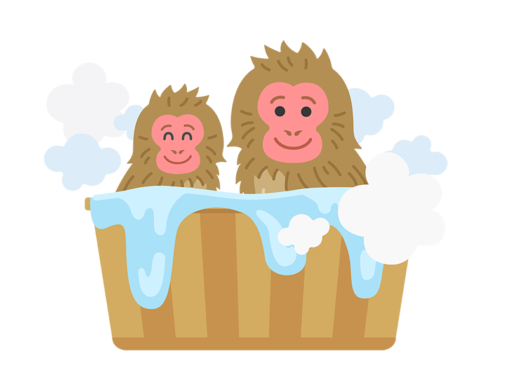 温泉 イラストセンター