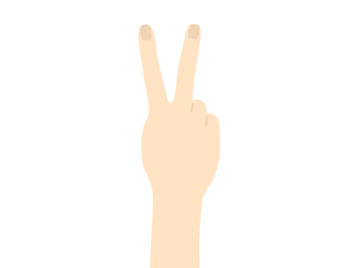 チョキ イラストセンター