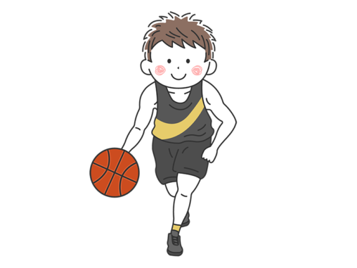 バスケ部 イラストセンター