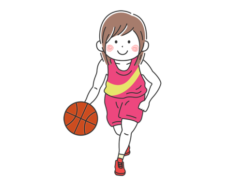 バスケ部 イラストセンター