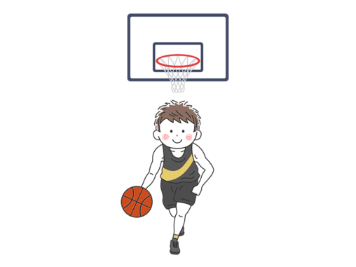 バスケ部 イラストセンター