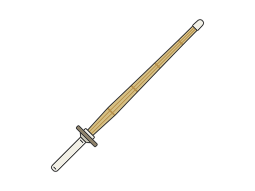 竹刀 イラストセンター