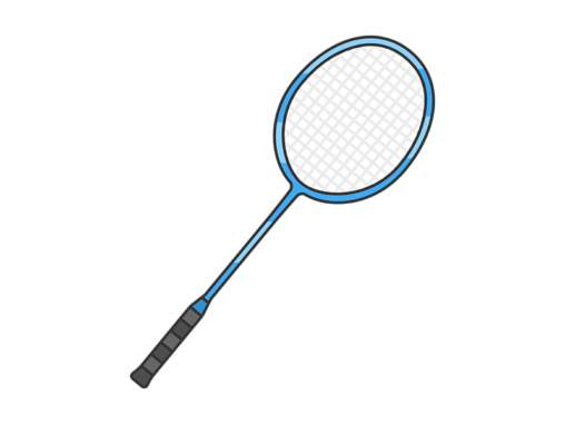 バドミントン イラストセンター