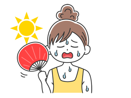 熱中症 イラストセンター
