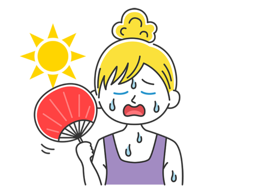 熱中症 イラストセンター