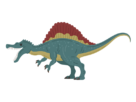 恐竜のスピノサウルスの無料イラスト