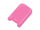 ピンク色のビート板の無料イラスト