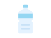 ペットボトル飲料のアイコンの無料イラスト