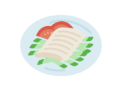 バンバンジーのアイコンの無料イラスト