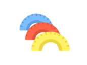 タイヤ遊具のアイコンの無料イラスト