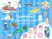 夏のレジャーのイラスト特集【商用利用可能・無料イラスト・フリー素材】