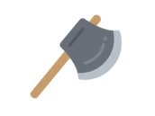 斧のアイコンの無料イラスト｜透過PNG・商用利用OK