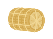 米俵のアイコンの無料イラスト｜透過PNG・商用利用OK