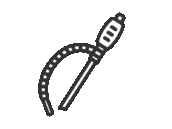 灯油ポンプのアイコン（線画）の無料イラスト｜透過PNG・商用利用OK