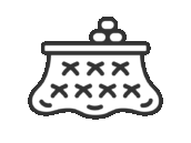 こたつのアイコン（線画）の無料イラスト｜透過PNG・商用利用OK