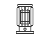 ストーブのアイコン（線画）の無料イラスト｜フリー素材・透過PNG・商用利用OK