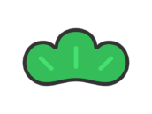 松のアイコン（線画カラー）の無料イラスト｜透過PNG・商用利用OK