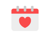 記念日の日のカレンダーのアイコンの無料イラスト｜透過PNG・商用利用OK