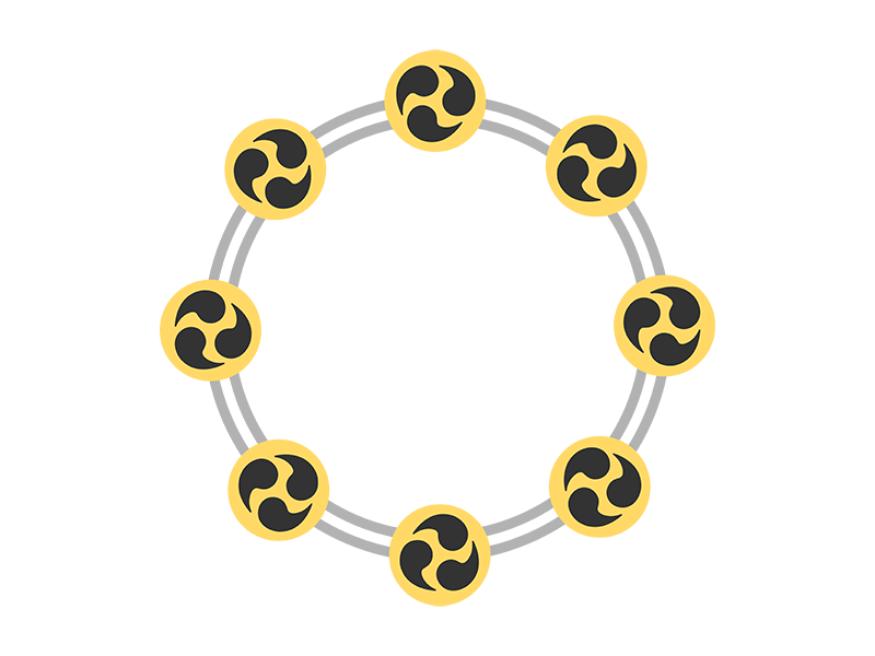 Free illustration of thunder drum icon