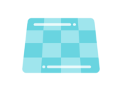 広げた、レジャーシートのアイコンの無料イラスト｜透過PNG・商用利用OK