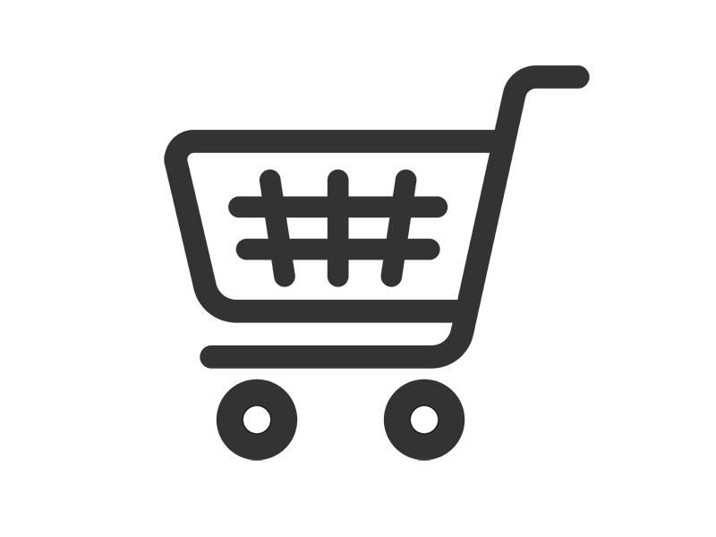 ショッピングカートのアイコン02の無料イラスト｜透過PNG・商用利用OK