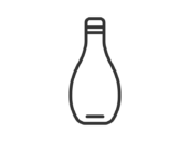 マヨネーズのボトルのアイコン（線画）の無料イラスト｜透過PNG・商用利用OK