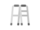 歩行器のアイコンの無料イラスト｜透過PNG・商用利用OK