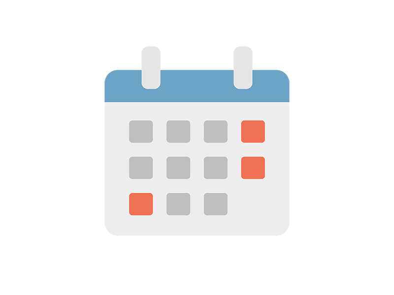 Simple, free illustration of calendar icon