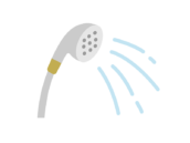 シャワーヘッドのアイコンの無料イラスト｜透過PNG・商用利用OK