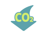 CO2削減のアイコンの無料イラスト｜透過PNG・商用利用OK