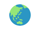 地球のアイコンの無料イラスト｜透過PNG・商用利用OK