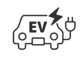 イーブイカーのアイコン（線画）の無料イラスト｜透過PNG・商用利用OK