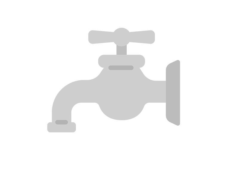 水道の蛇口のアイコンの無料イラスト｜透過PNG・商用利用OK