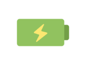 バッテリーのアイコンの無料イラスト｜透過PNG・商用利用OK