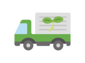 エコトラックのアイコンの無料イラスト｜透過PNG・商用利用OK