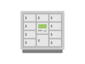 スマートロッカーのアイコンの無料イラスト｜透過PNG・商用利用OK